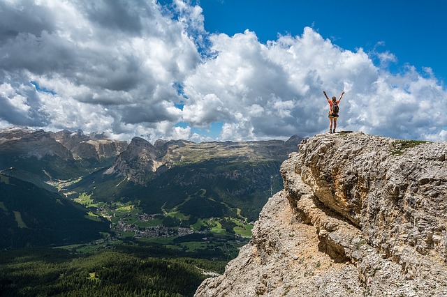 person on viewpoint