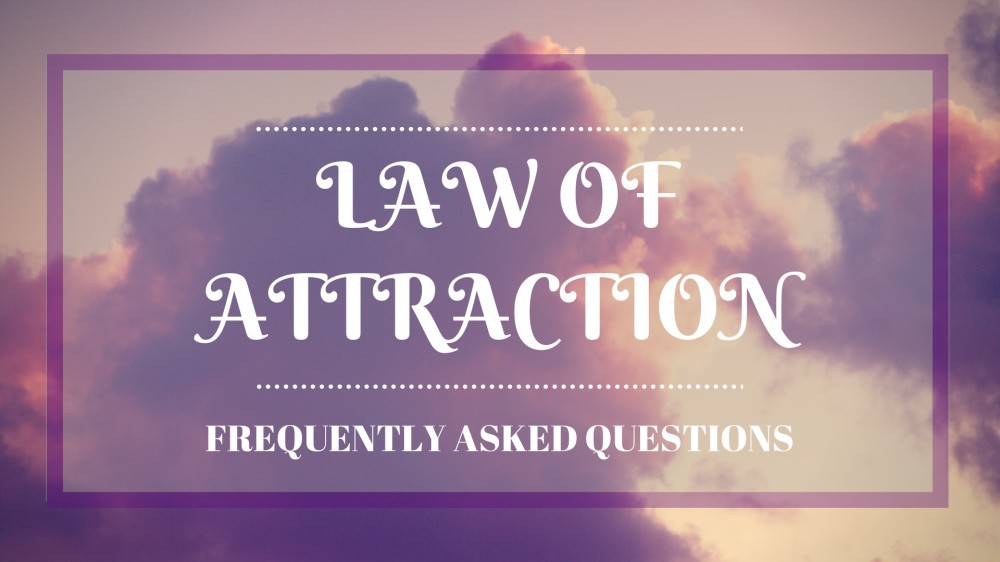 Law of attraction FAQs title