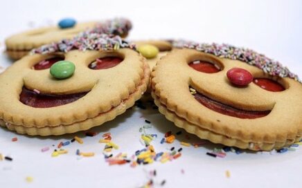 smiley face biscuits