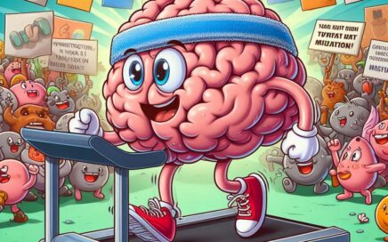 train your brain - brain on a treadmill