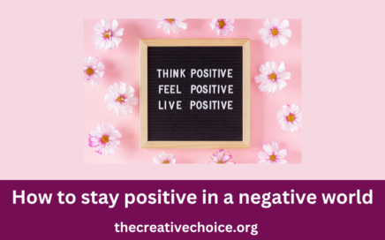 How to stay positive in a negative world - FI