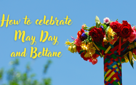 Flowers on a maypole