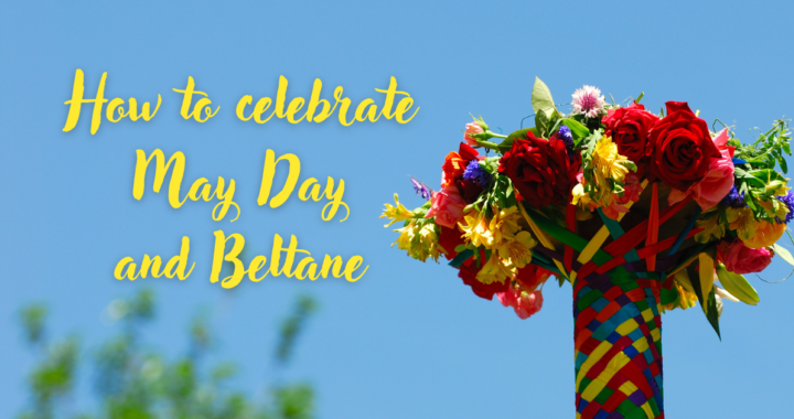 Flowers on a maypole