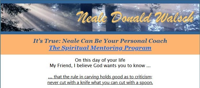 Neale Donald Walsch email