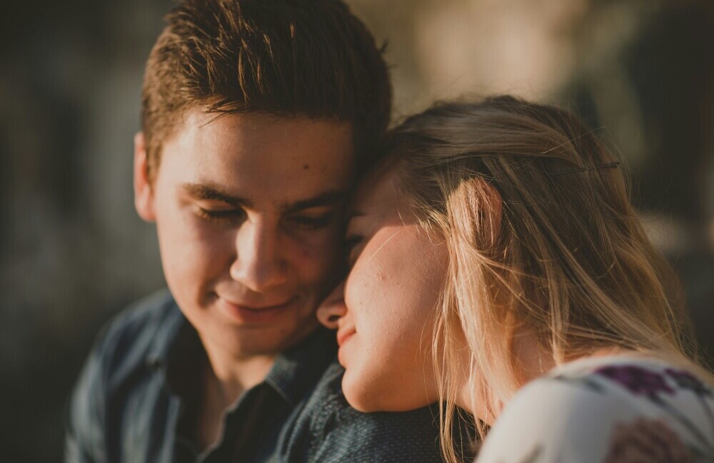 a happy couple