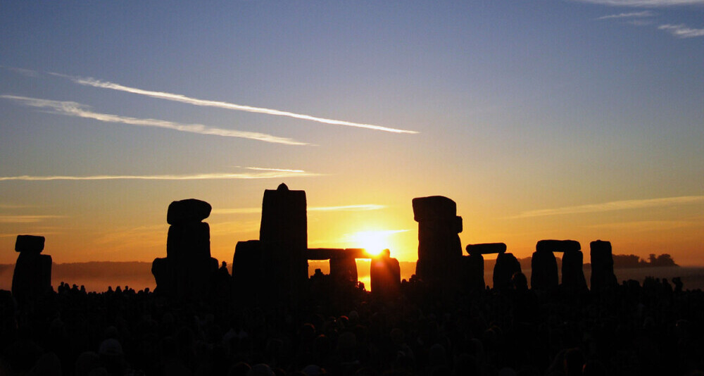 Sunrise at Stonehenge, England