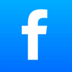 Facebook logo and button 