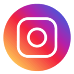 Instagram logo and button