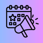 events icon to represent upcoming events